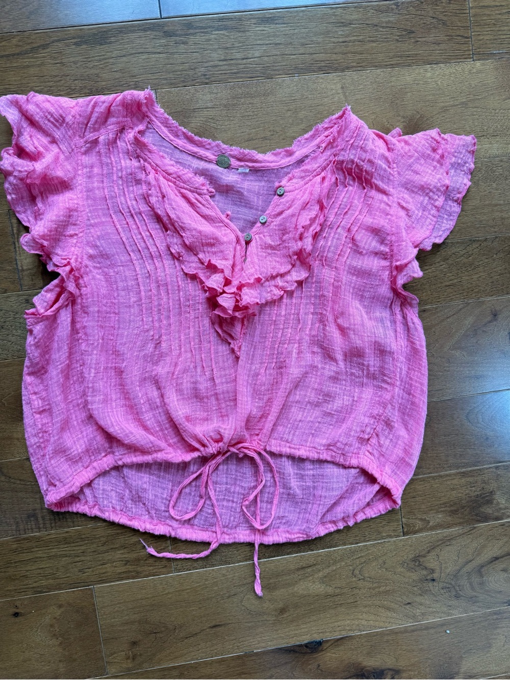 Free People One Naya Top. Medium - Pink - Picture 2 of 4